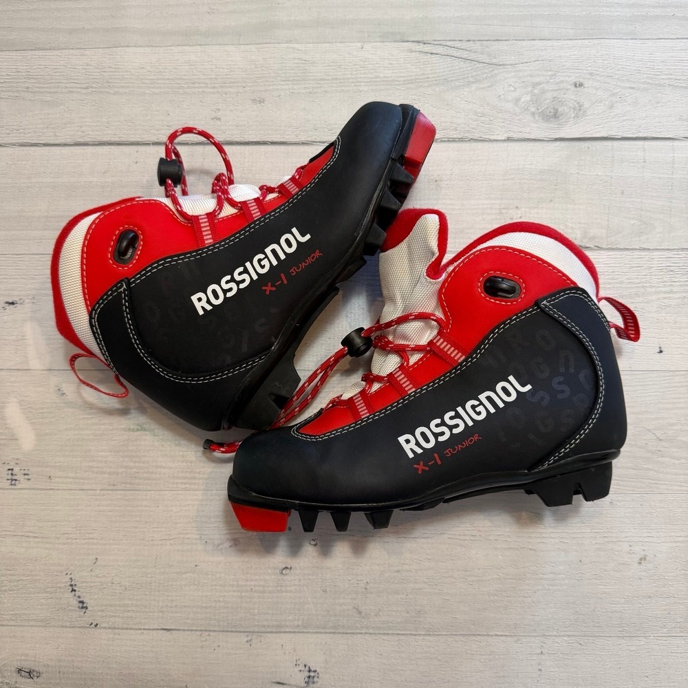 Rossignol X-1 junior cross country ski boots‎ EU 34 youth size 3